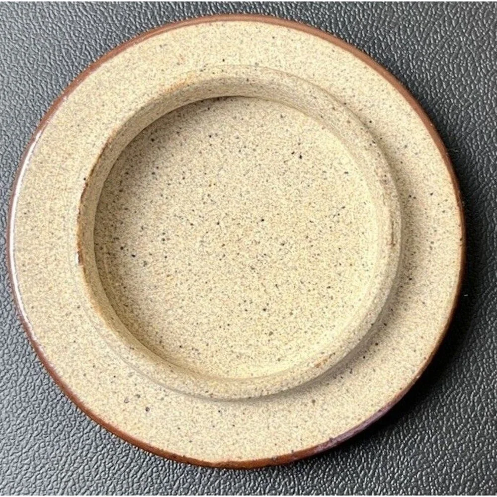 Mexican Tonala Pottery Stoneware Jar & Lid Stash Trinket Storage Container #G